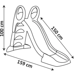 Smoby Toboggan Ks - Longueur 1M50- Toboggans