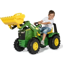 Rolly Toys Tracteur A Pedales Rollyx-Trac Premium John Deere 8400R- Tracteurs À Pédales