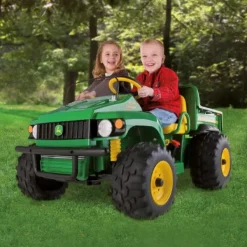 Peg Perego Tracteur Gator Hpx John Deere 12V- Voitures Électriques