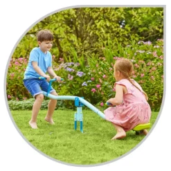 SUN and SPORT Trebuchet En Acier 2 Places Rotatif - 171 Cm- Trébuchets Et Jouets À Bascule