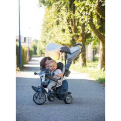 Smoby Tricycles|Tricycle Be Move Confort - Tricycle Evolutif Avec Roues Silencieuses - Bleu