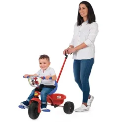 Globber Tricycles|Tricycle Et Draisienne Trike - 4 En 1- Rose