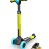 BERG Trottinettes|Trottinette Nexo Pliable Vert Citron