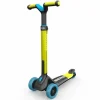 BERG Trottinettes|Trottinette Nexo Pliable Avec Roues Et Plateau Led Vert Citron