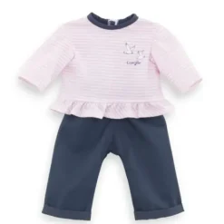 Corolle Accessoires Poupées|T-Shirt Et Pantalon Bords De Loire - Poupee Ma 36 Cm