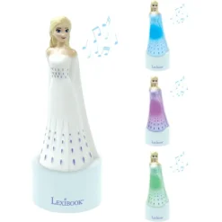 Lexibook Veilleuse Enceinte Musicale - La Reine Des Neiges- Veilleuses