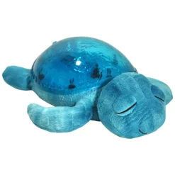 Cloud B Veilleuse Tortue Acqua Sons Et Lumieres Bleue- Veilleuses