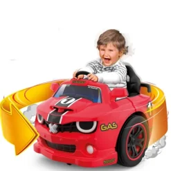 Baby Smile Voiture Electrique Rouge 360°- Voitures Électriques